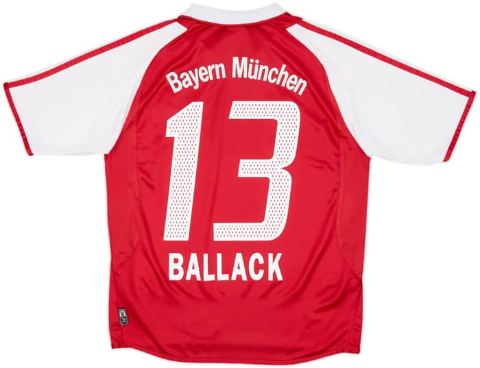 2003-04 Bayern Munich Home Shirt Ballack #13 - 8/10 - (XL.Boys)