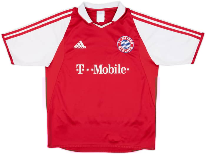2003-04 Bayern Munich Home Shirt Ballack #13 - 8/10 - (XL.Boys)