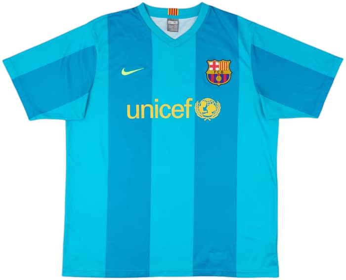 2007-09 Barcelona Basic Away Shirt Messi #10 - 5/10 - (XL)