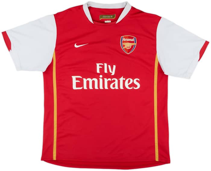 2006-08 Arsenal Home Shirt Henry #14 - 6/10 - (L)