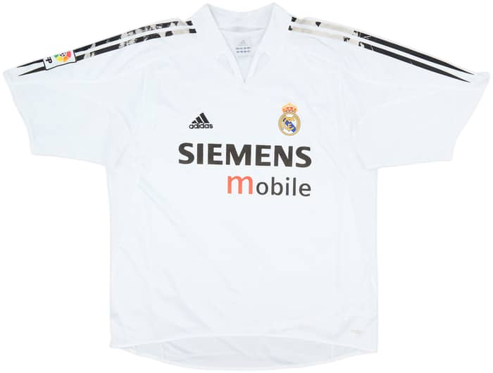 2004-05 Real Madrid Home Shirt - 4/10 - (L)