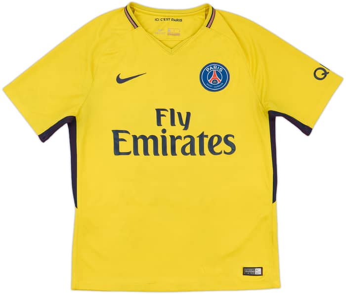 2017-18 Paris Saint-Germain Away Shirt Neymar Jr #10 - 5/10 - (M)