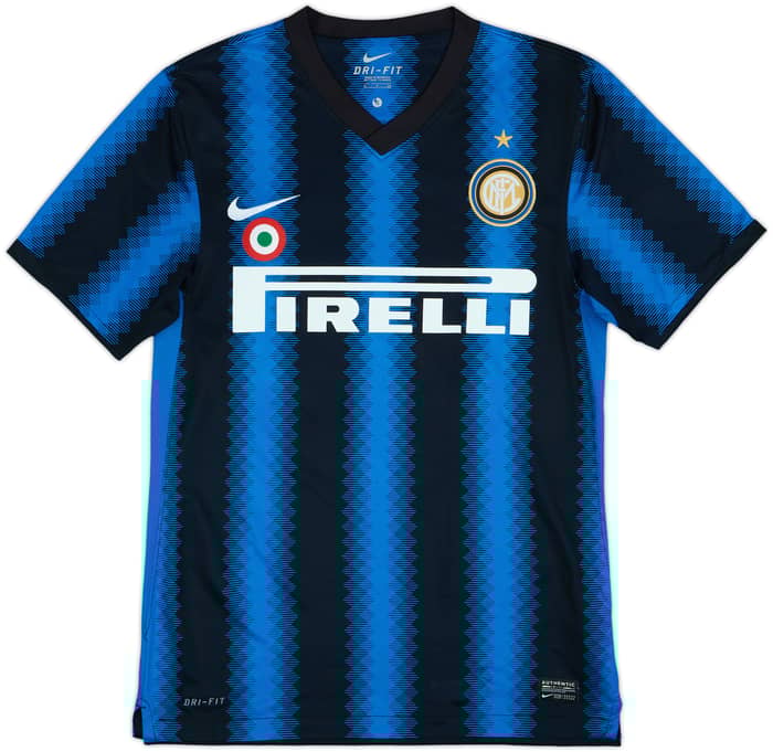 2010-11 Inter Milan Home Shirt Sneijder #10 - 8/10 - (S)