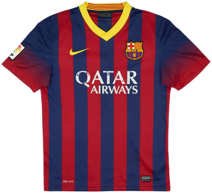 2013-14 Barcelona Home Shirt - 5/10 - (S)