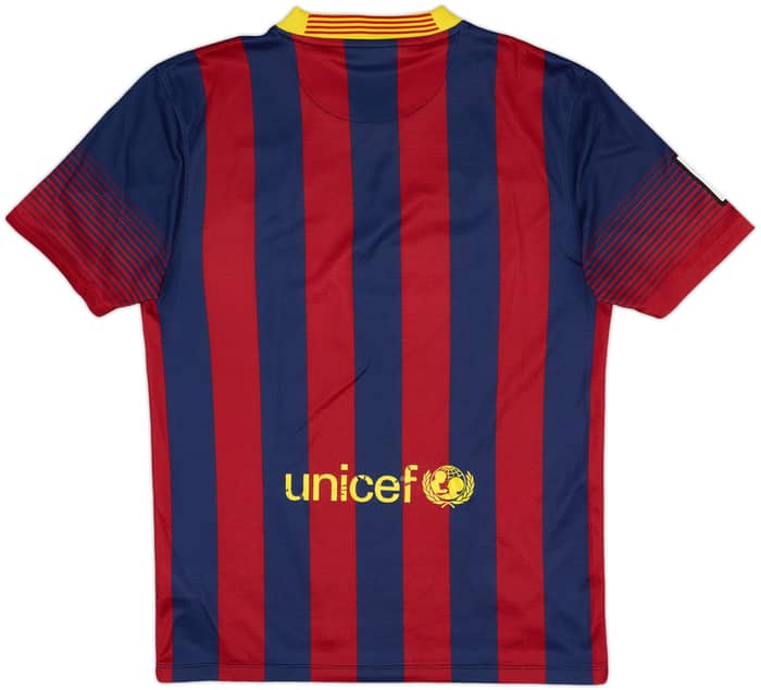2013-14 Barcelona Home Shirt - 5/10 - (S)