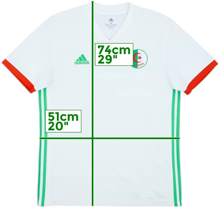 2018 Algeria Home Shirt - 5/10 - (M)