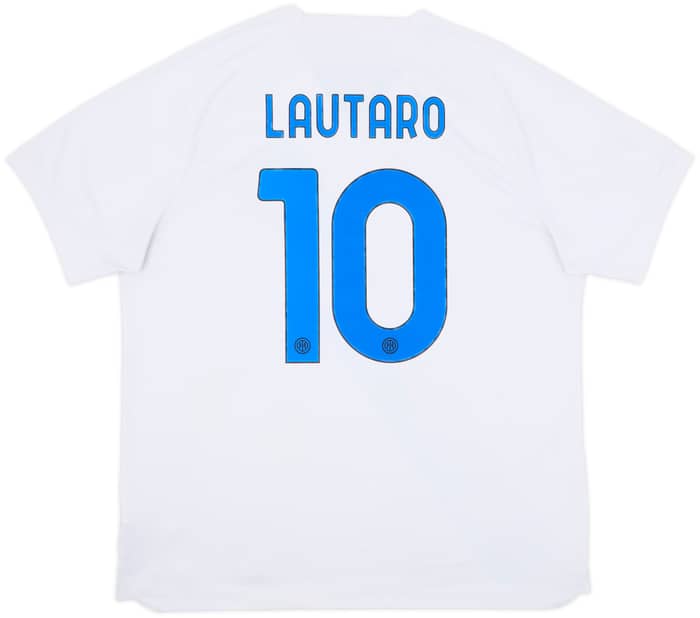 2023-24 Inter Milan Away Shirt Lautaro #10 - 6/10 - (XL)