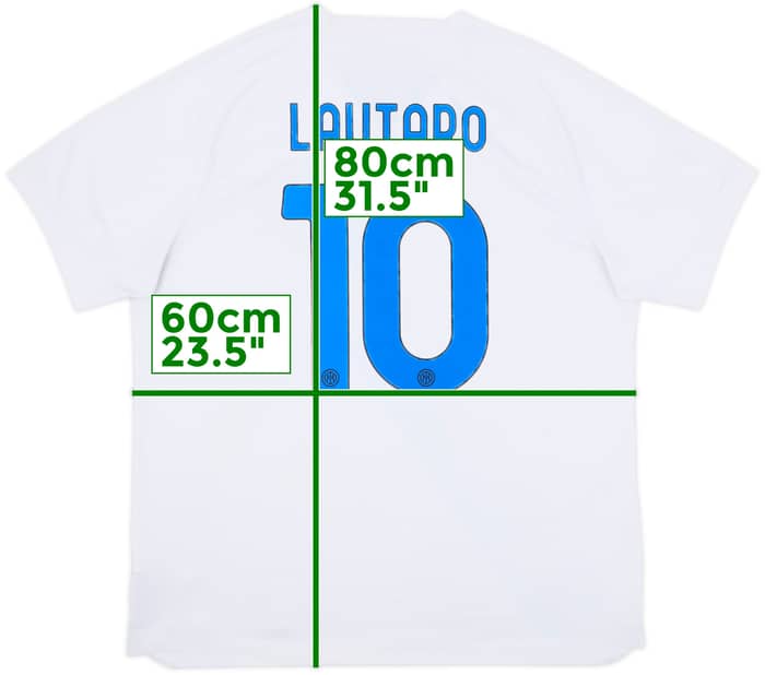 2023-24 Inter Milan Away Shirt Lautaro #10 - 6/10 - (XL)