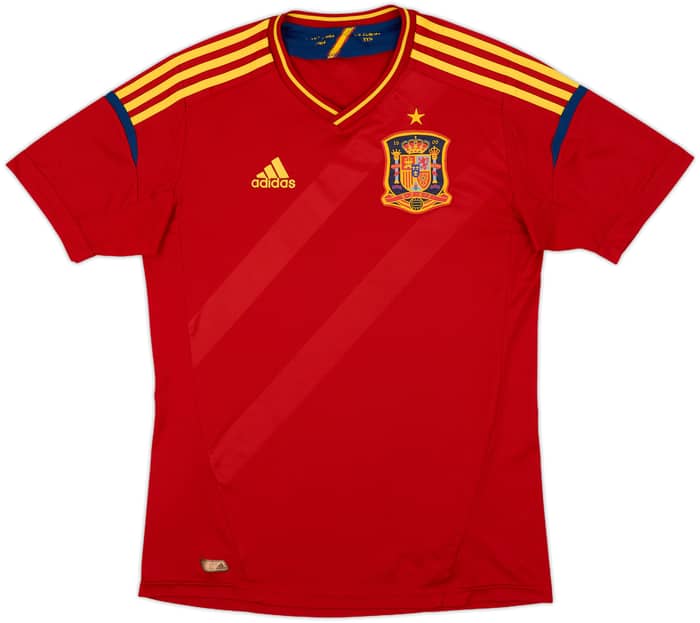 2011-12 Spain Home Shirt - 6/10 - (XS)