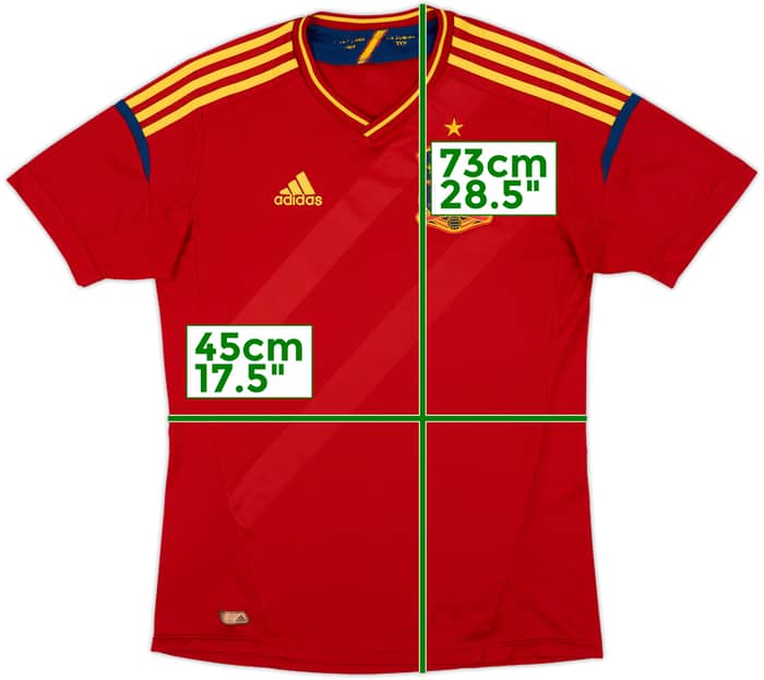 2011-12 Spain Home Shirt - 6/10 - (XS)