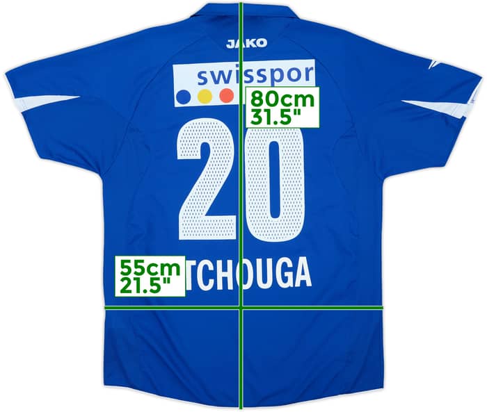 2006-07 Luzern Home Shirt Tchouga #20 - 6/10 - (XL)