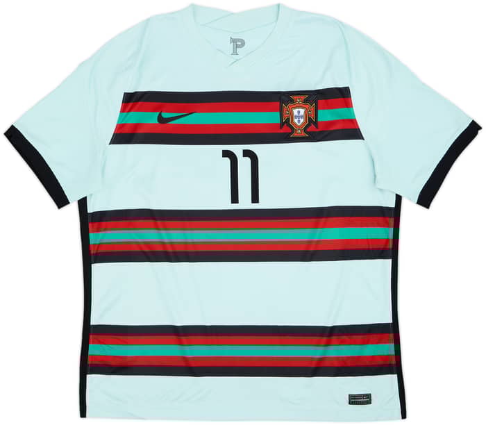 2020-22 Portugal Away Shirt B.Fernandes #11 - 10/10 - (XL)