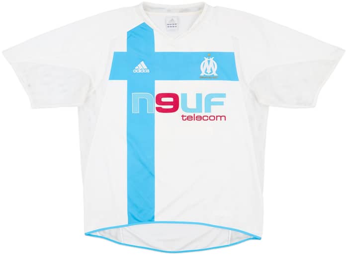 2004-05 Olympique Marseille Home Shirt Nasri #22 - 4/10 - (L)