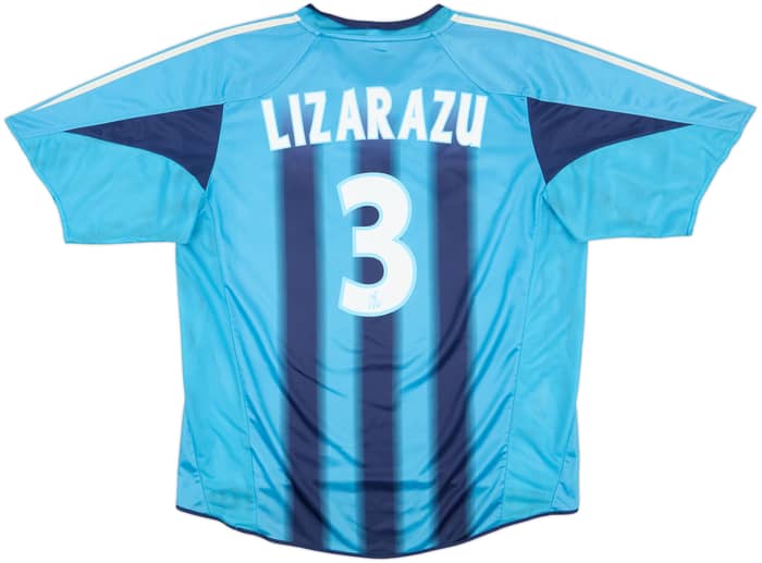 2004-05 Olympique Marseille Away Shirt Lizarazu #3 - 9/10 - (XL)