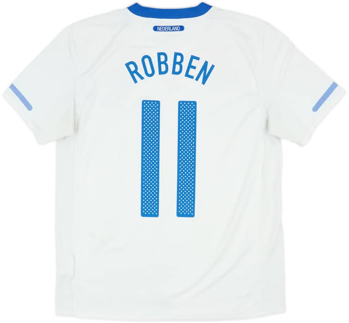 2010-11 Netherlands Away Shirt Robben #11 - 6/10 - (M)