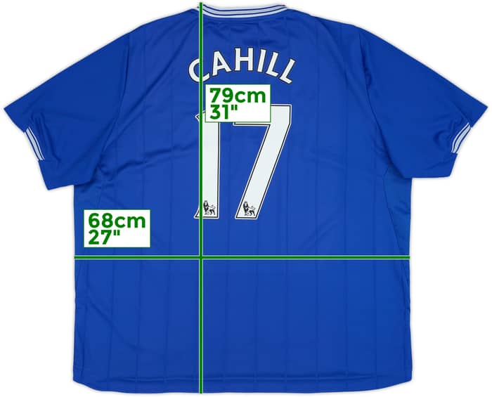 2009-10 Everton Home Shirt Cahill #17 - 6/10 - (XXL)