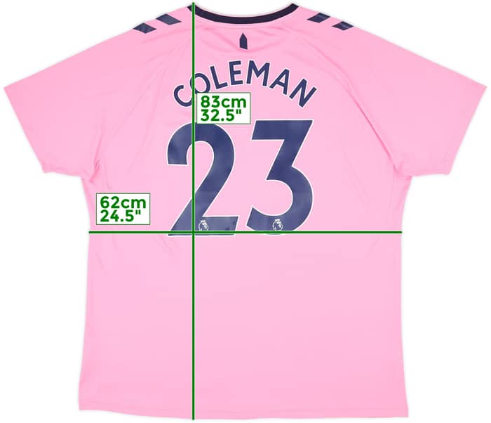 2022-23 Everton Away Shirt Coleman #23 - 8/10 - (3XL)