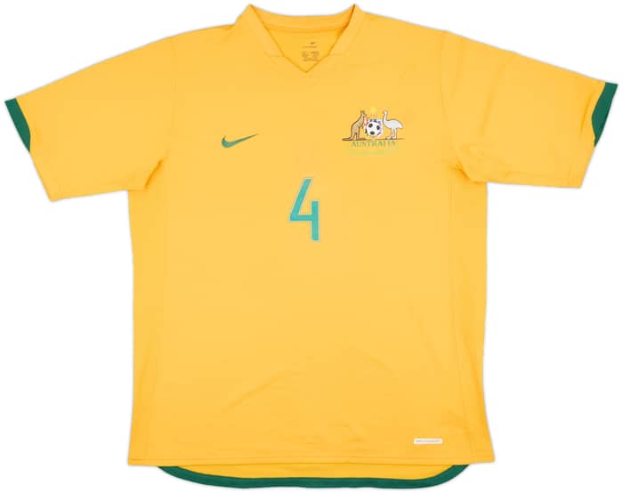 2006-08 Australia Home Shirt Cahill #4 - 6/10 - (L)