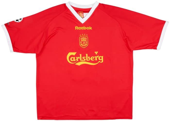 2001-03 Liverpool CL Shirt Owen #10 - 8/10 - (L)