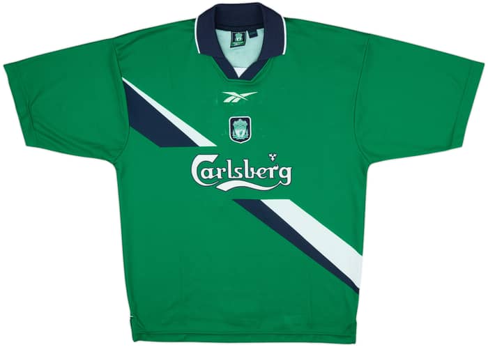 1999-00 Liverpool Away Shirt Owen #10 - 8/10 - (L)