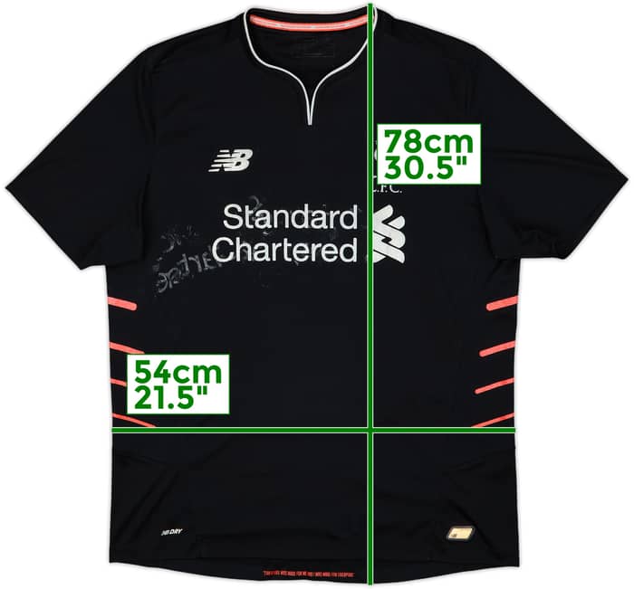 2016-17 Liverpool Away Shirt - 4/10 - (L)