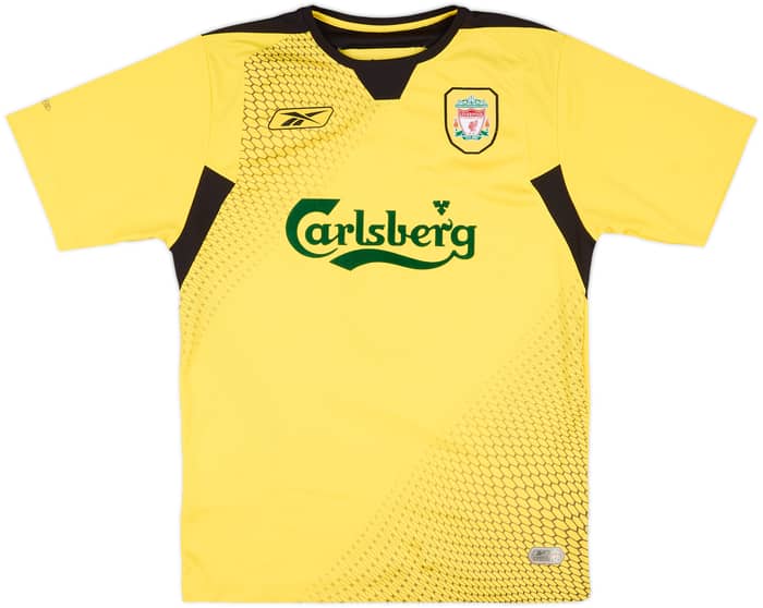 2004-06 Liverpool Away Shirt Cisse #9 - 8/10 - (S)
