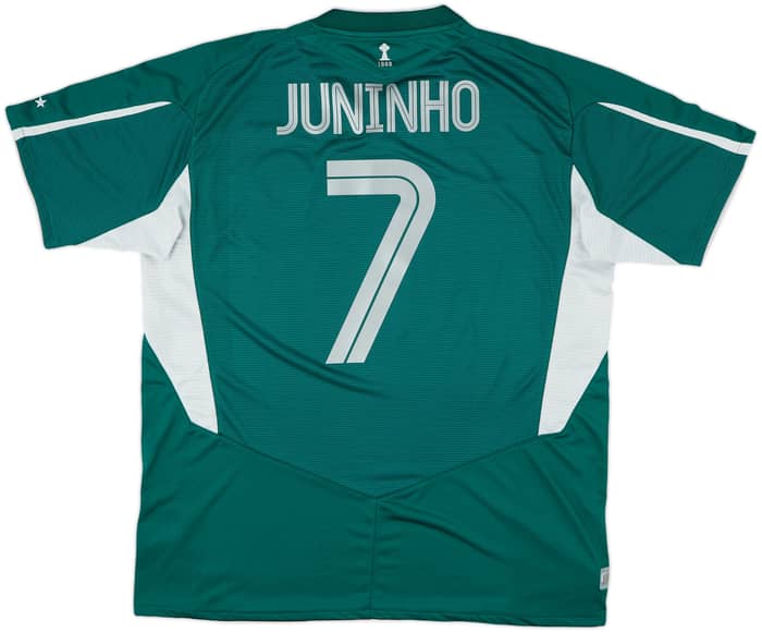 2004-05 Celtic 'Champions 2003/04' Away Shirt Juninho #7 - 9/10 - (XL)