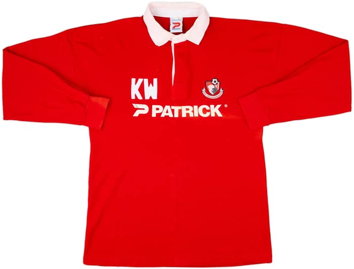 1998-99 Bournemouth Patrick Staff Issue Polo L/S Shirt KW - 7/10 - (XL)