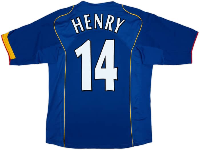 2004-06 Arsenal Away Shirt Henry #14 - 8/10 - (M)