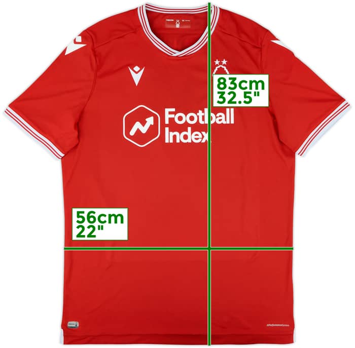 2019-20 Nottingham Forest Home Shirt - 7/10 - (XXL)