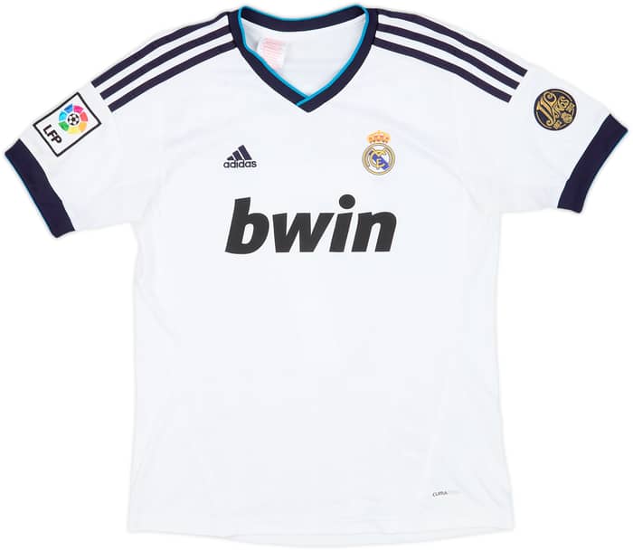 2012-13 Real Madrid Home Shirt Ronaldo #7 - 8/10 - (XL.Boys)