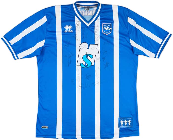 2010-11 Brighton Signed Home Shirt - 5/10 - (XXL)