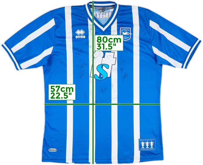 2010-11 Brighton Signed Home Shirt - 5/10 - (XXL)