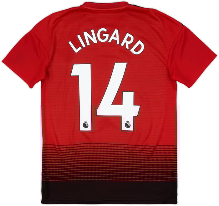 2018-19 Manchester United Home Shirt Lingard #14 - 8/10 - (XS)