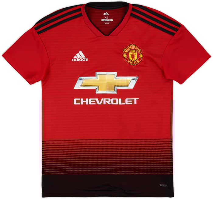2018-19 Manchester United Home Shirt Lingard #14 - 8/10 - (XS)