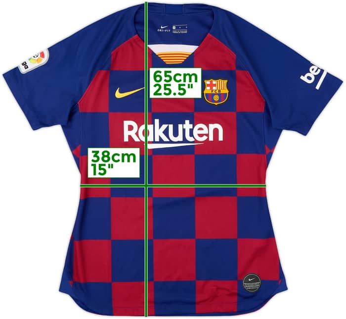 2019-20 Barcelona Home Shirt - 9/10 - (Women's M)