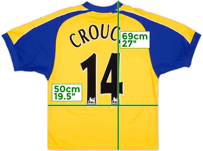 2004-06 Southampton Away Shirt Crouch #14 - 10/10 - (M)