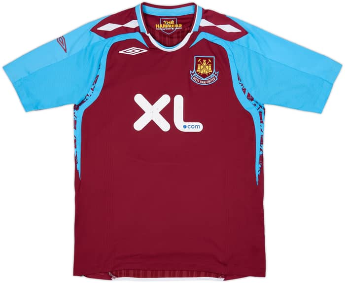 2007-08 West Ham Home Shirt Noble #16 - 7/10 - (M)