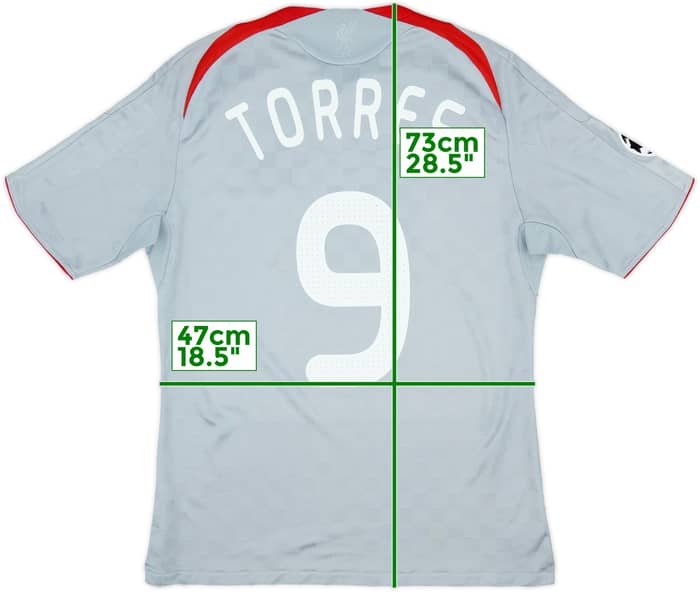2008-09 Liverpool Away Shirt Torres #9 - 6/10 - (M)