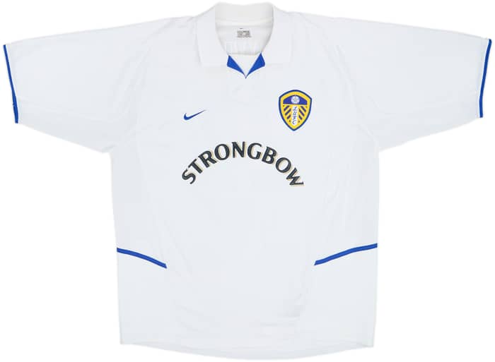 2002-03 Leeds United Home Shirt Fowler #27 - 9/10 - (XL)