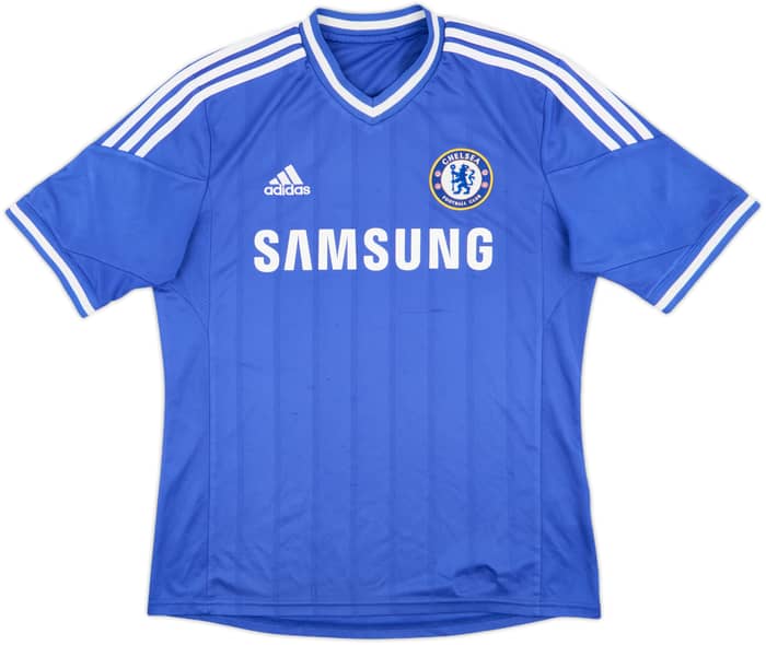 2013-14 Chelsea Home Shirt David Luiz #4 - 5/10 - (M)
