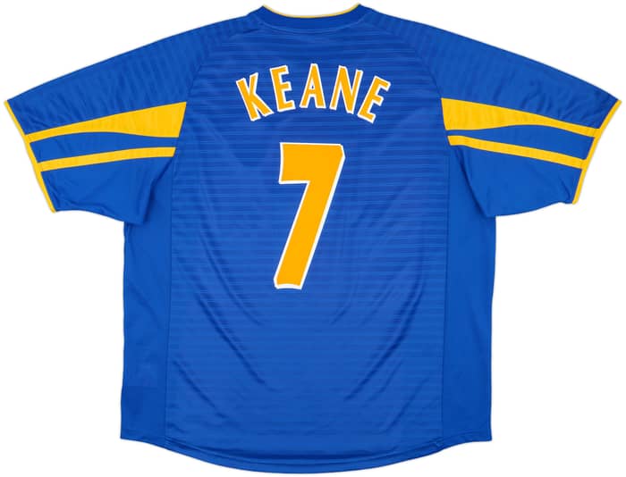 2001-03 Leeds United Away Shirt Keane #7 - 8/10 - (XL)