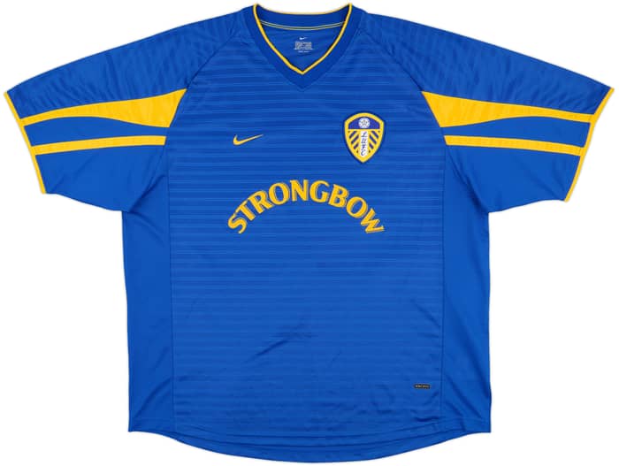 2001-03 Leeds United Away Shirt Keane #7 - 8/10 - (XL)