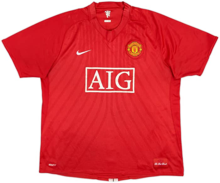 2007-09 Manchester United Home Shirt Ronaldo #7 - 6/10 - (XL)