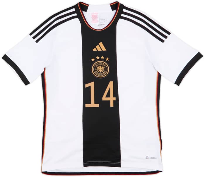 2022-23 Germany Home Shirt Musiala #14 - 10/10 - (XL.Boys)