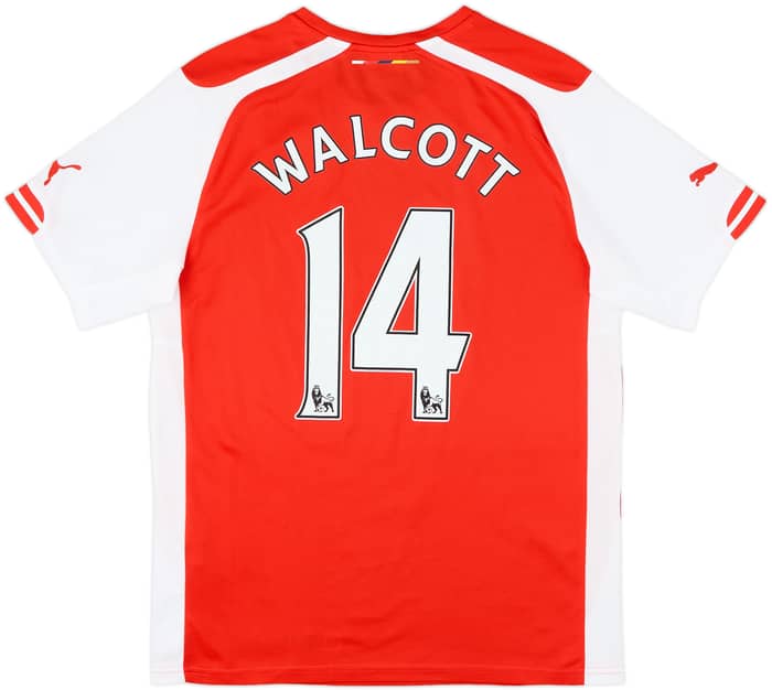 2014-15 Arsenal Home Shirt Walcott #14 - 7/10 - (M)
