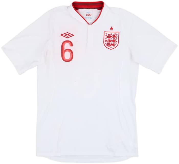 2012-13 England Home Shirt Terry #6 - 4/10 - (M)