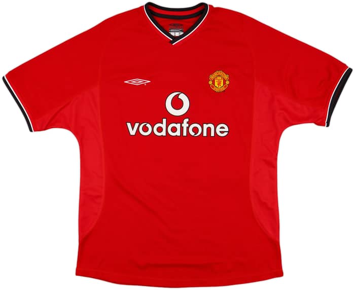 2000-02 Manchester United Home Shirt Keane #16 - 9/10 - (L)