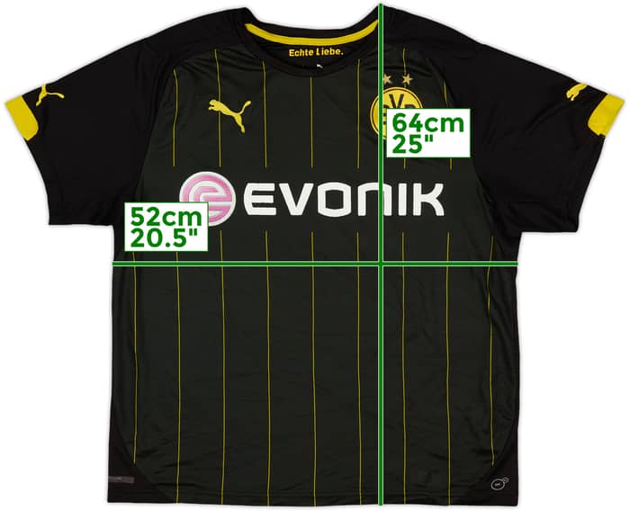 2014-16 Borussia Dortmund Away Shirt - 6/10 - (M)