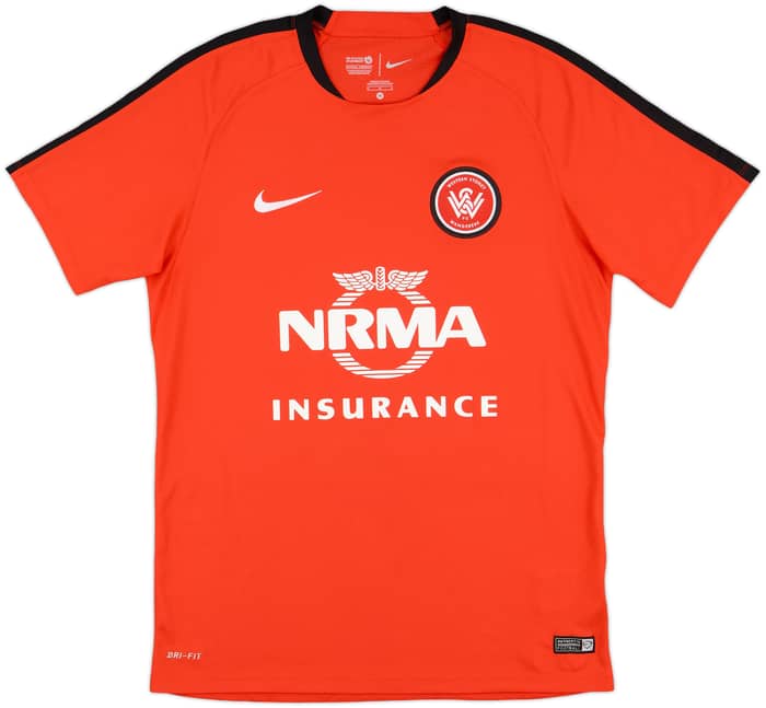 2015-16 Western Sydney Wanderers Nike Training Shirt - 9/10 - (M)